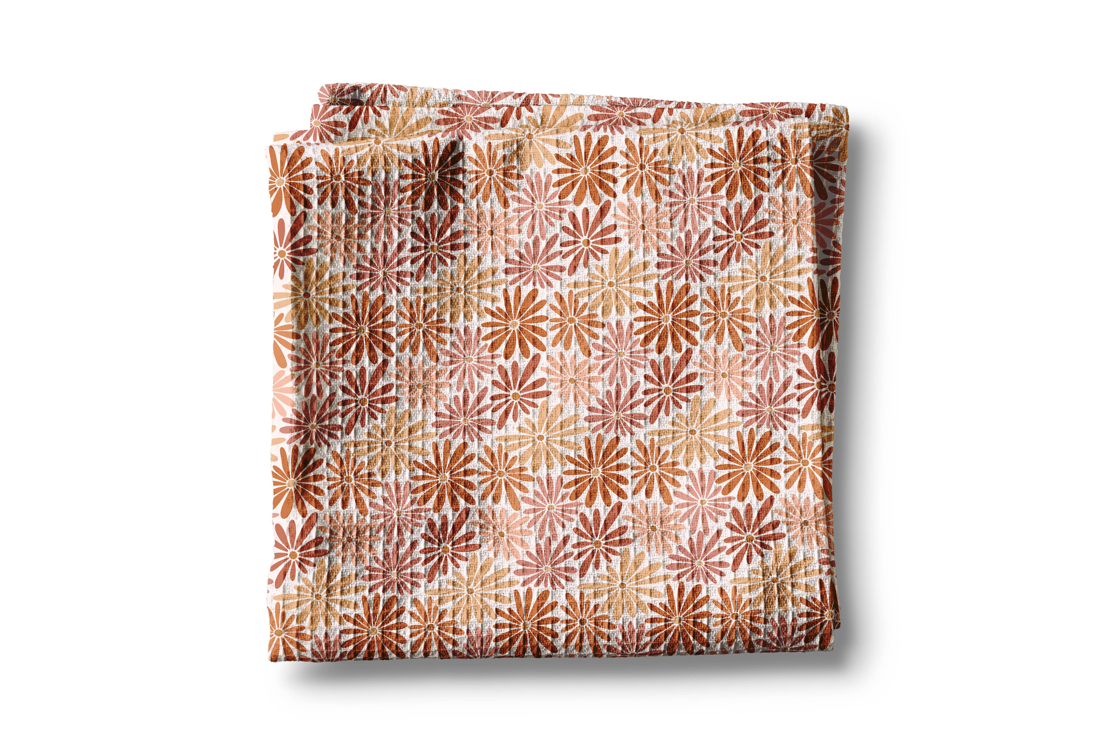 Autumn Daisy Kitchen Towel